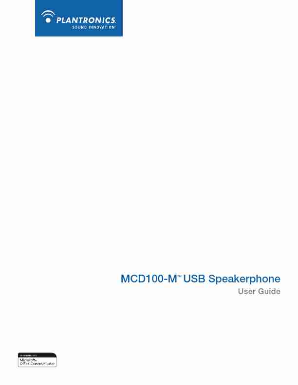 Plantronics Conference Phone MCD100-M-page_pdf